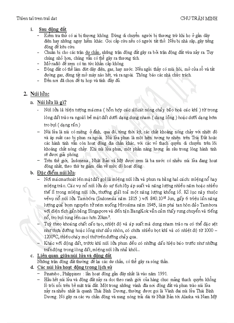 image for page Thien tai trên trái đất