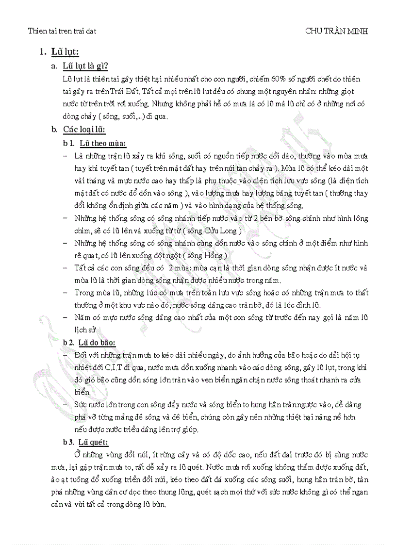 image for page Thien tai trên trái đất