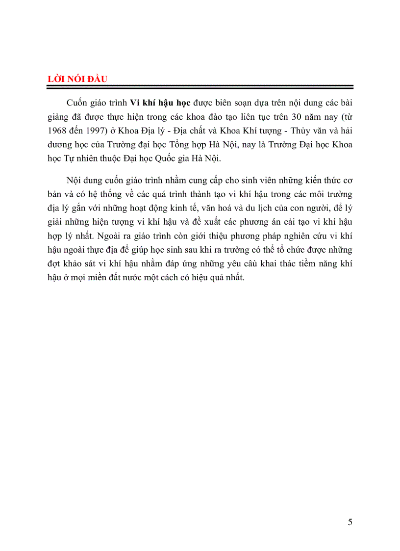 image for page Vi khí hậu