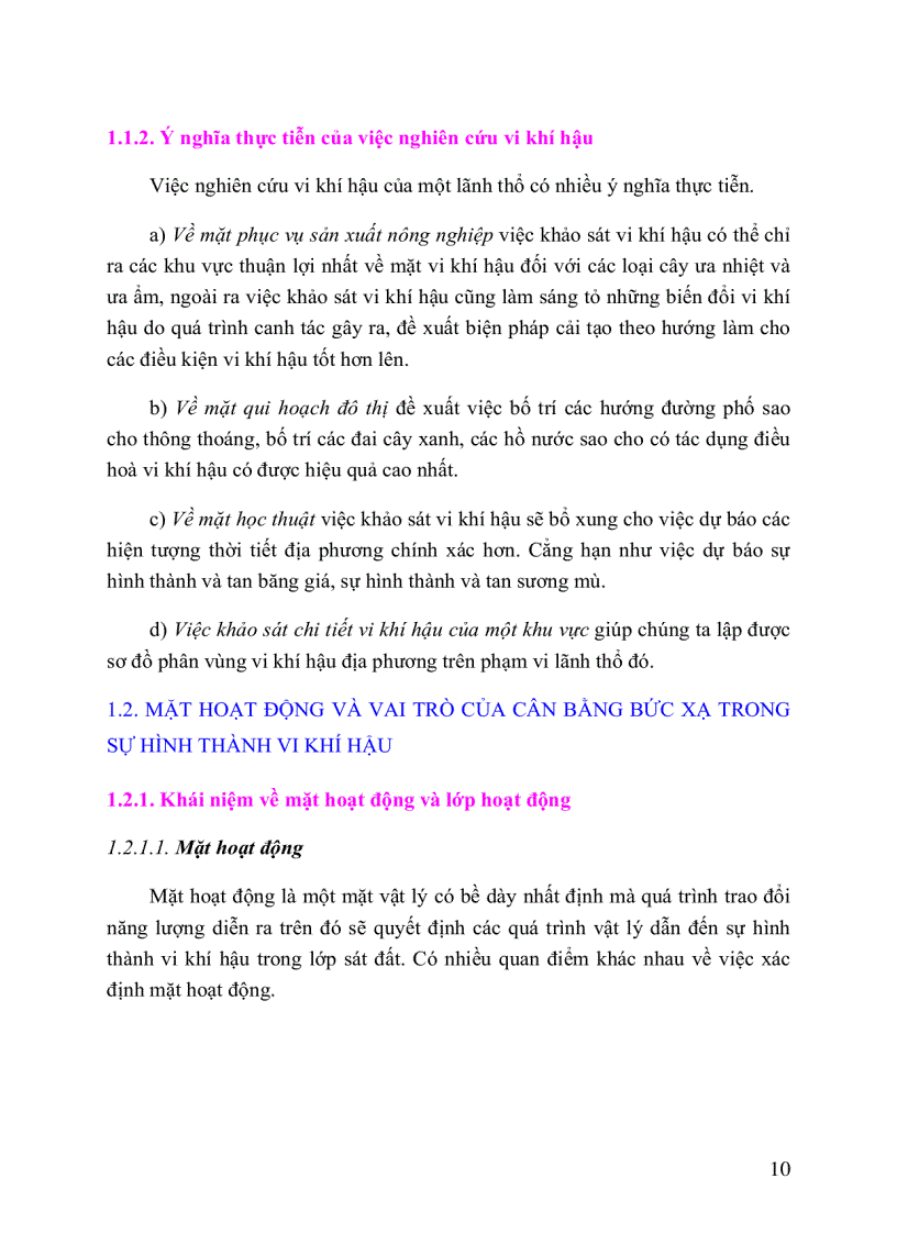 image for page Vi khí hậu