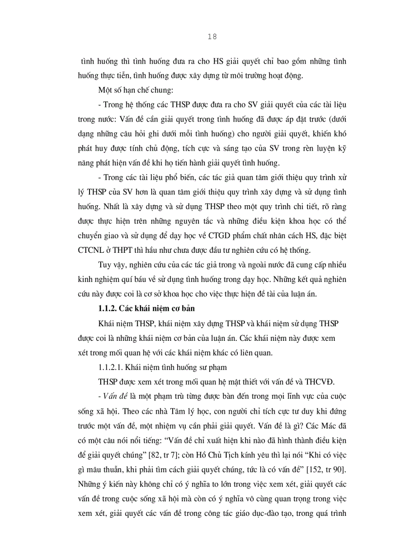 image for page Xây dựng và sử dụng tình huống sư phạm để dạy học phần Lí luận giáo dục