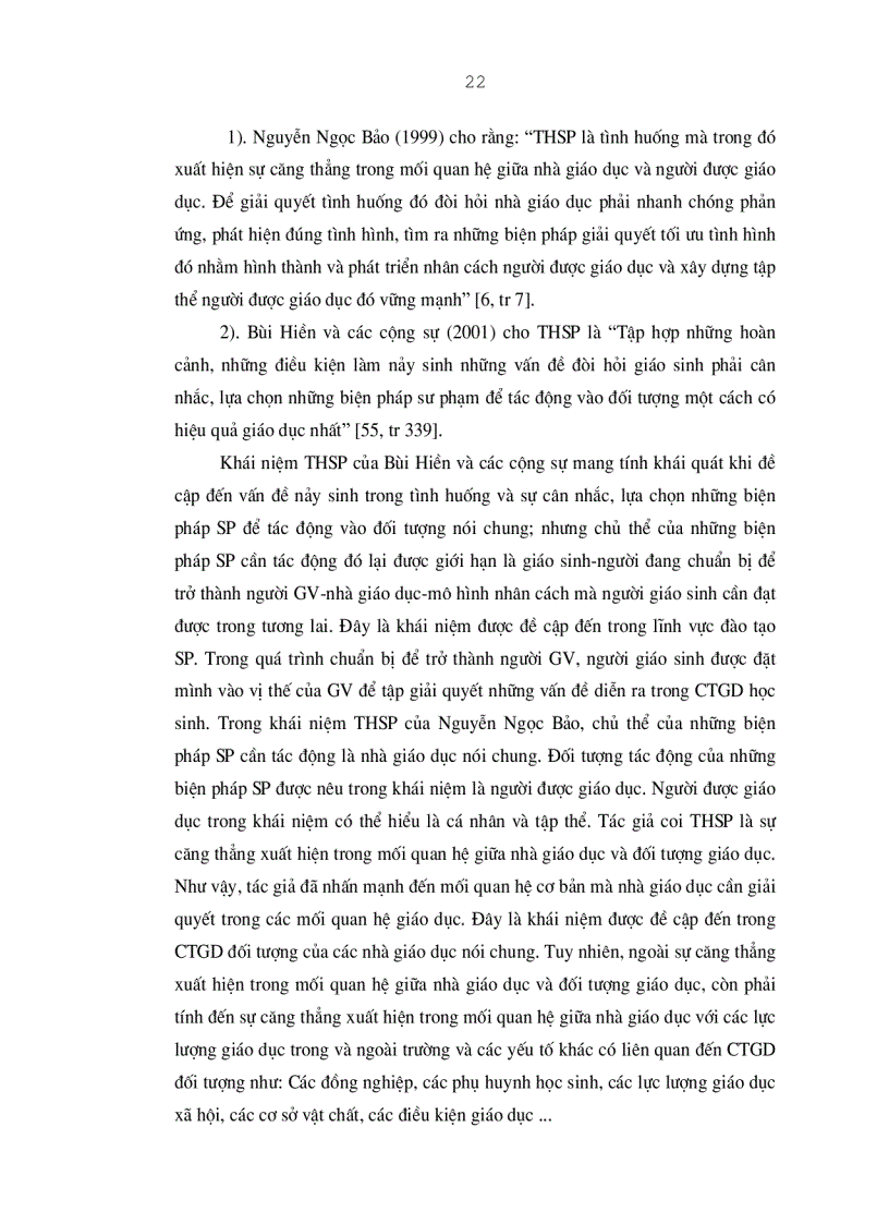 image for page Xây dựng và sử dụng tình huống sư phạm để dạy học phần Lí luận giáo dục