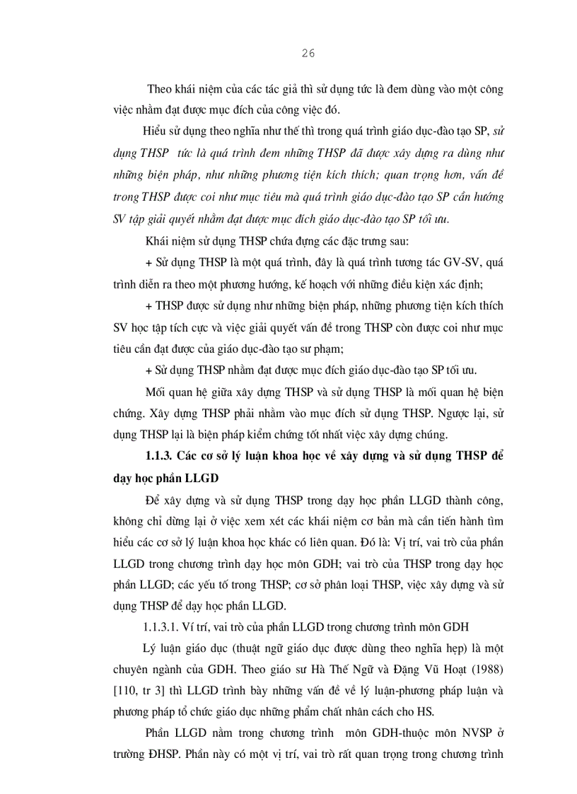 image for page Xây dựng và sử dụng tình huống sư phạm để dạy học phần Lí luận giáo dục