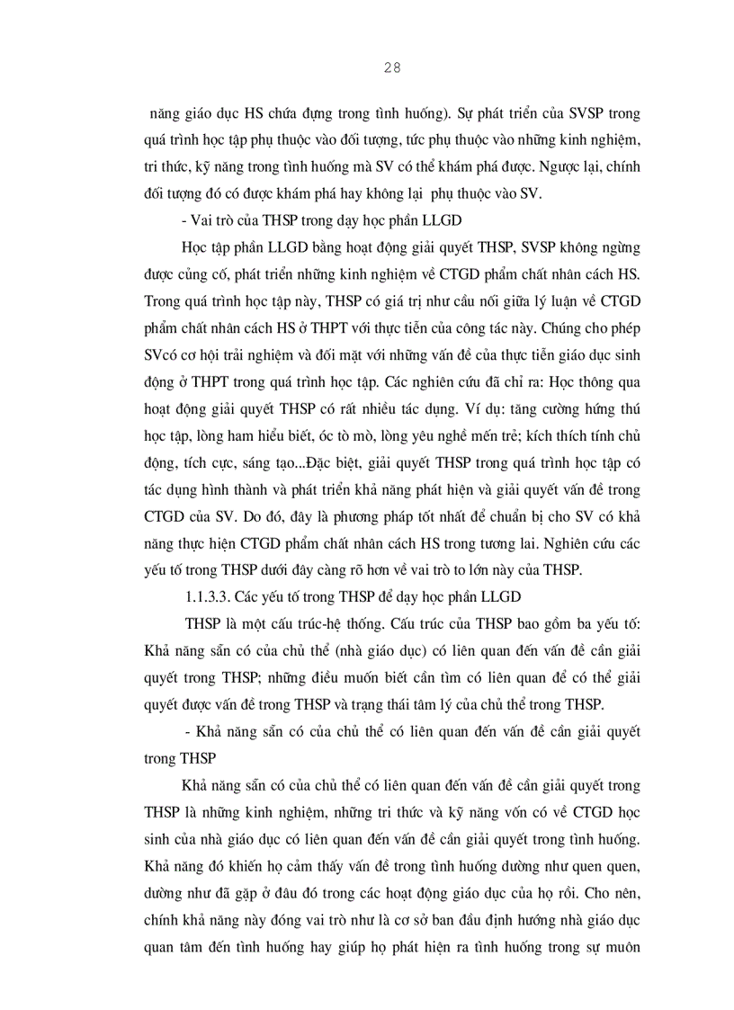 image for page Xây dựng và sử dụng tình huống sư phạm để dạy học phần Lí luận giáo dục