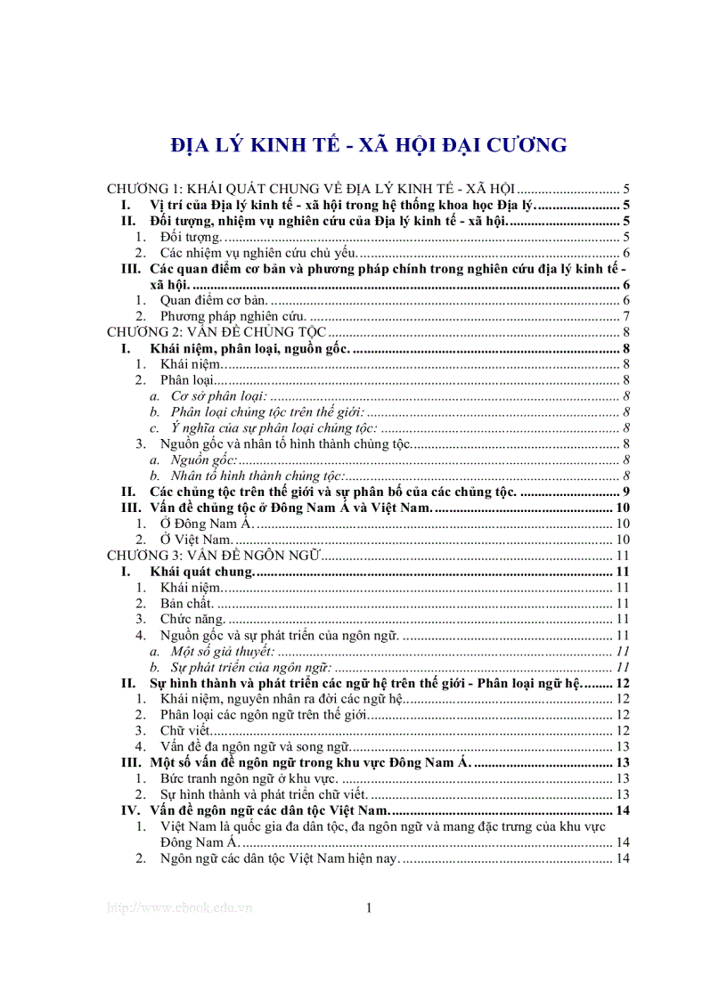 image for page Địa lý kinh tế xã hội đại cương 1