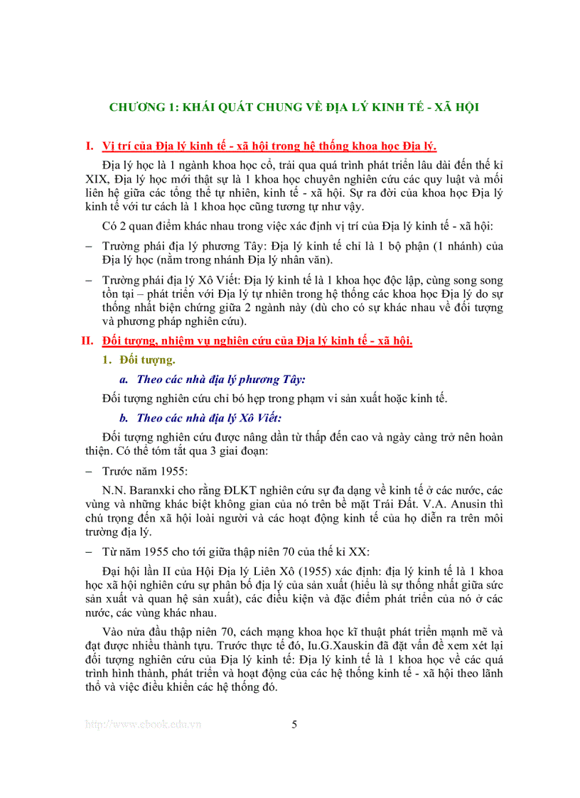 image for page Địa lý kinh tế xã hội đại cương 1