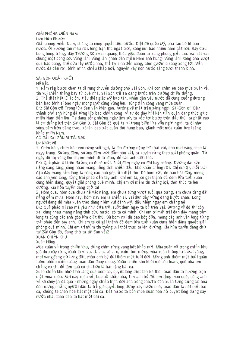 image for page Bai hat truyen thong doan doi tpt can biet