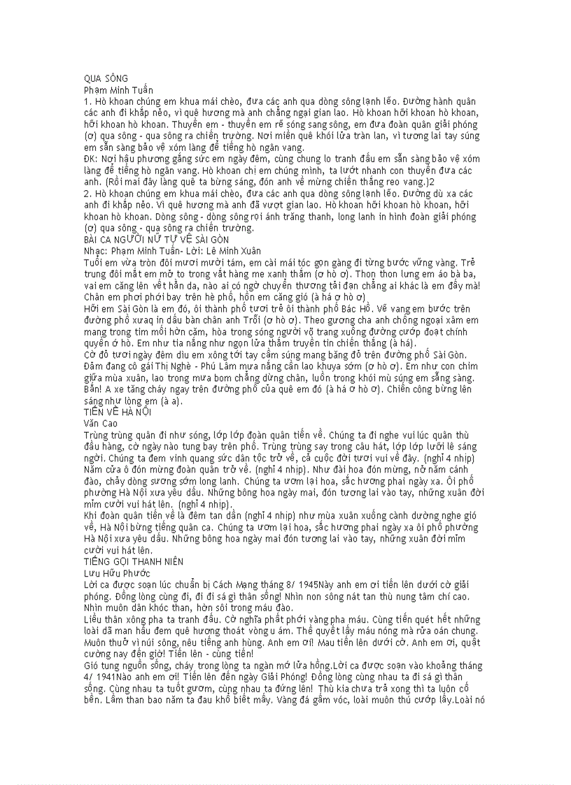 image for page Bai hat truyen thong doan doi tpt can biet