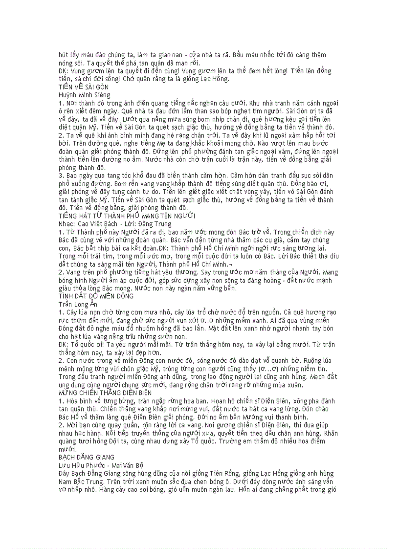 image for page Bai hat truyen thong doan doi tpt can biet