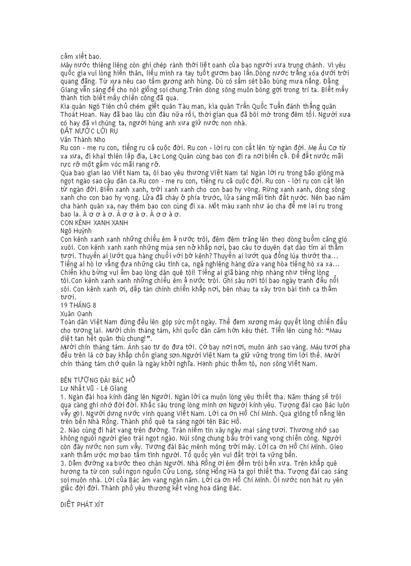 image for page Bai hat truyen thong doan doi tpt can biet