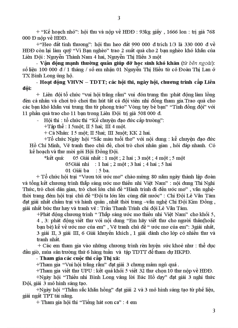 image for page Bao cao tong ket doi