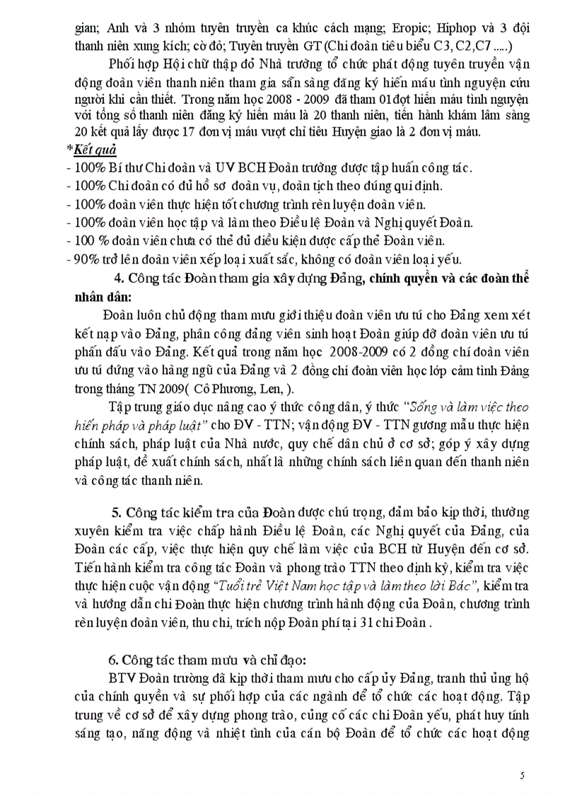 image for page Chuong trinh Cong Tac Doan 2009 2010