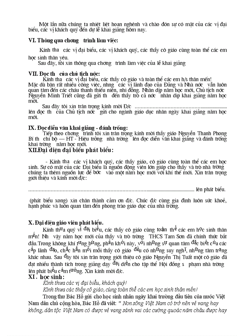 image for page Dan CT khai giang