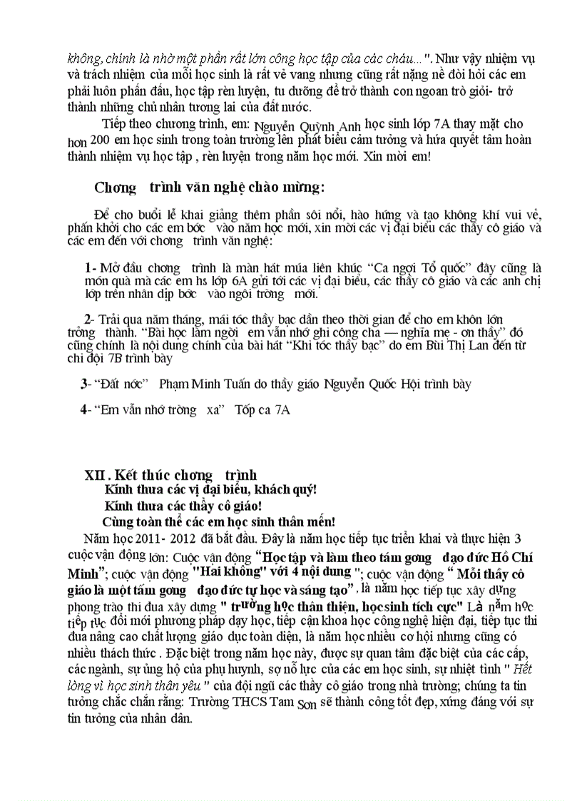 image for page Dan CT khai giang