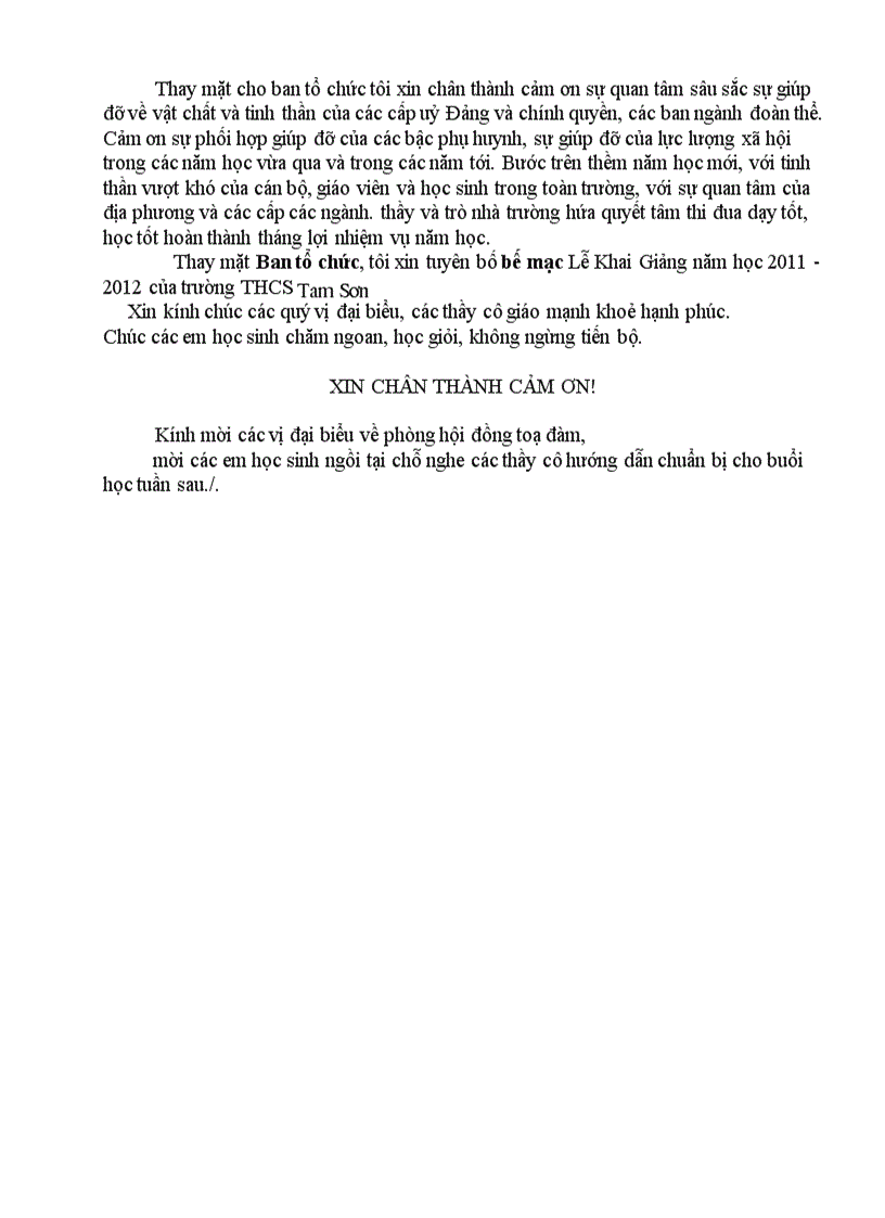 image for page Dan CT khai giang