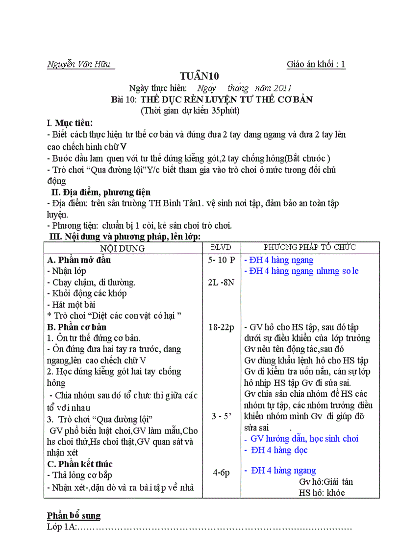 image for page Giao an khoi 1