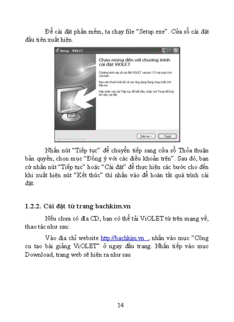 image for page Huong dan su dung violet