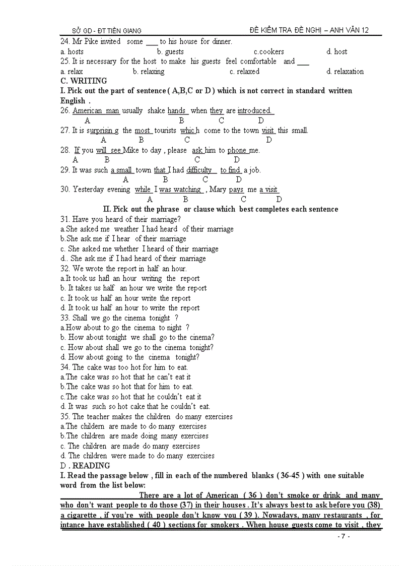 image for page Một số đề thi tiếng Anh chuyên ngành Kinh tế