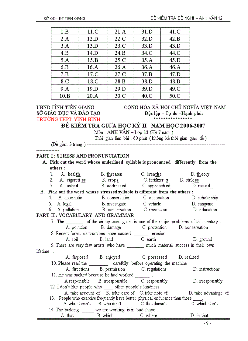 image for page Một số đề thi tiếng Anh chuyên ngành Kinh tế