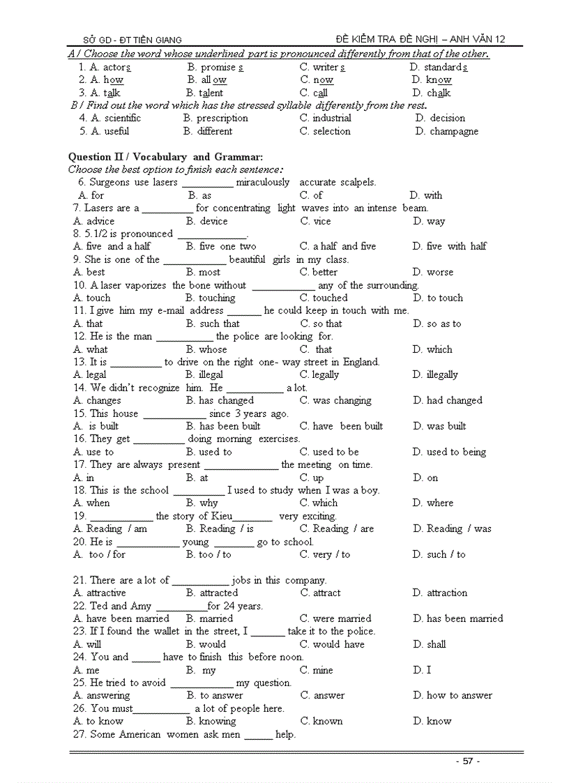 image for page Một số đề thi tiếng Anh chuyên ngành Kinh tế
