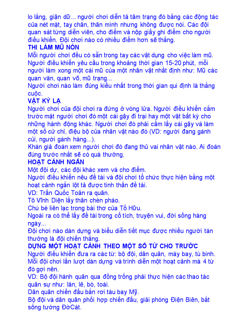 image for page Một số trò chơi sinh hoạt lữa trại