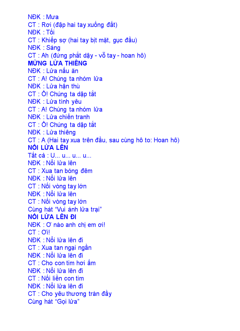 image for page Một số trò chơi sinh hoạt lữa trại