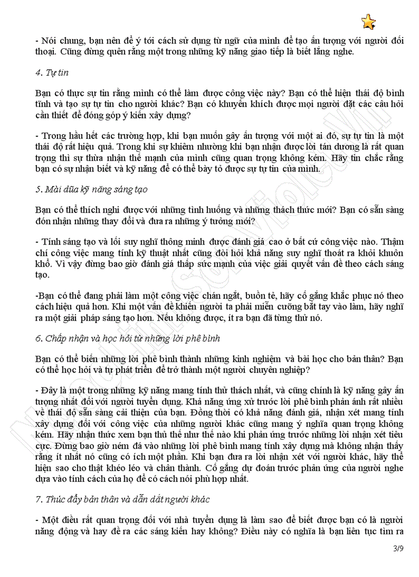 image for page Soft skills Kỹ năng mềm