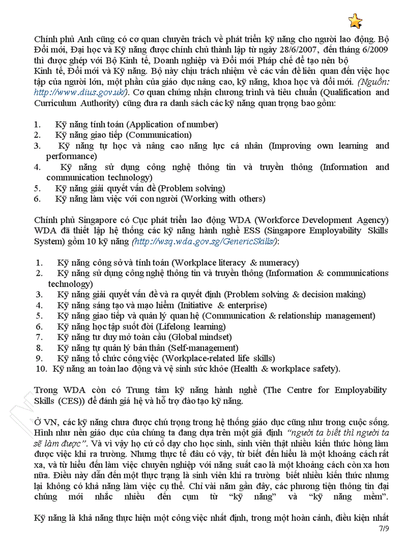 image for page Soft skills Kỹ năng mềm