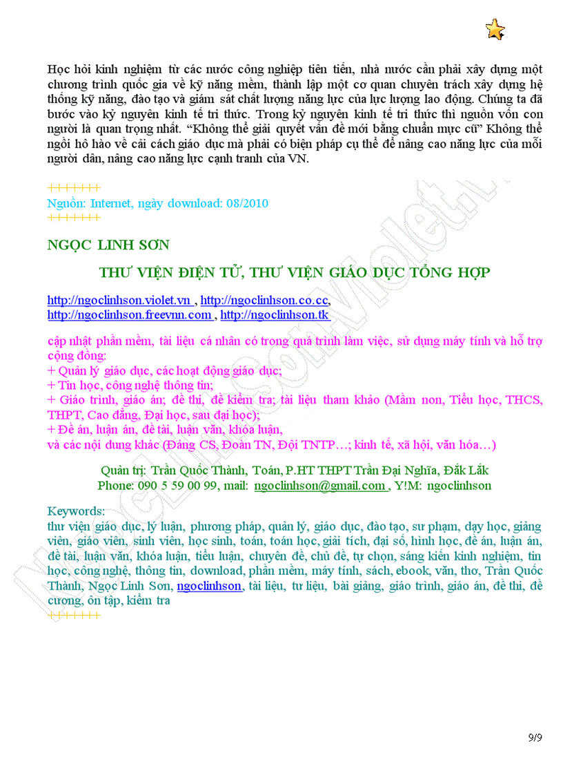 image for page Soft skills Kỹ năng mềm