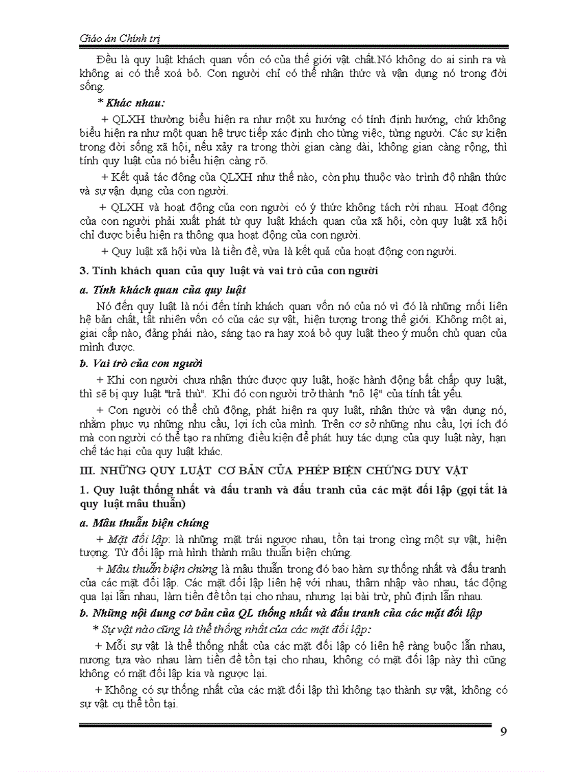 image for page Bai giảng chính trị