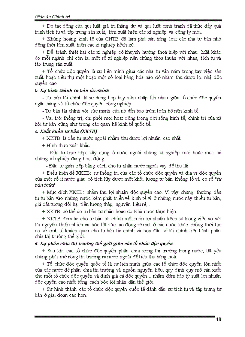 image for page Bai giảng chính trị