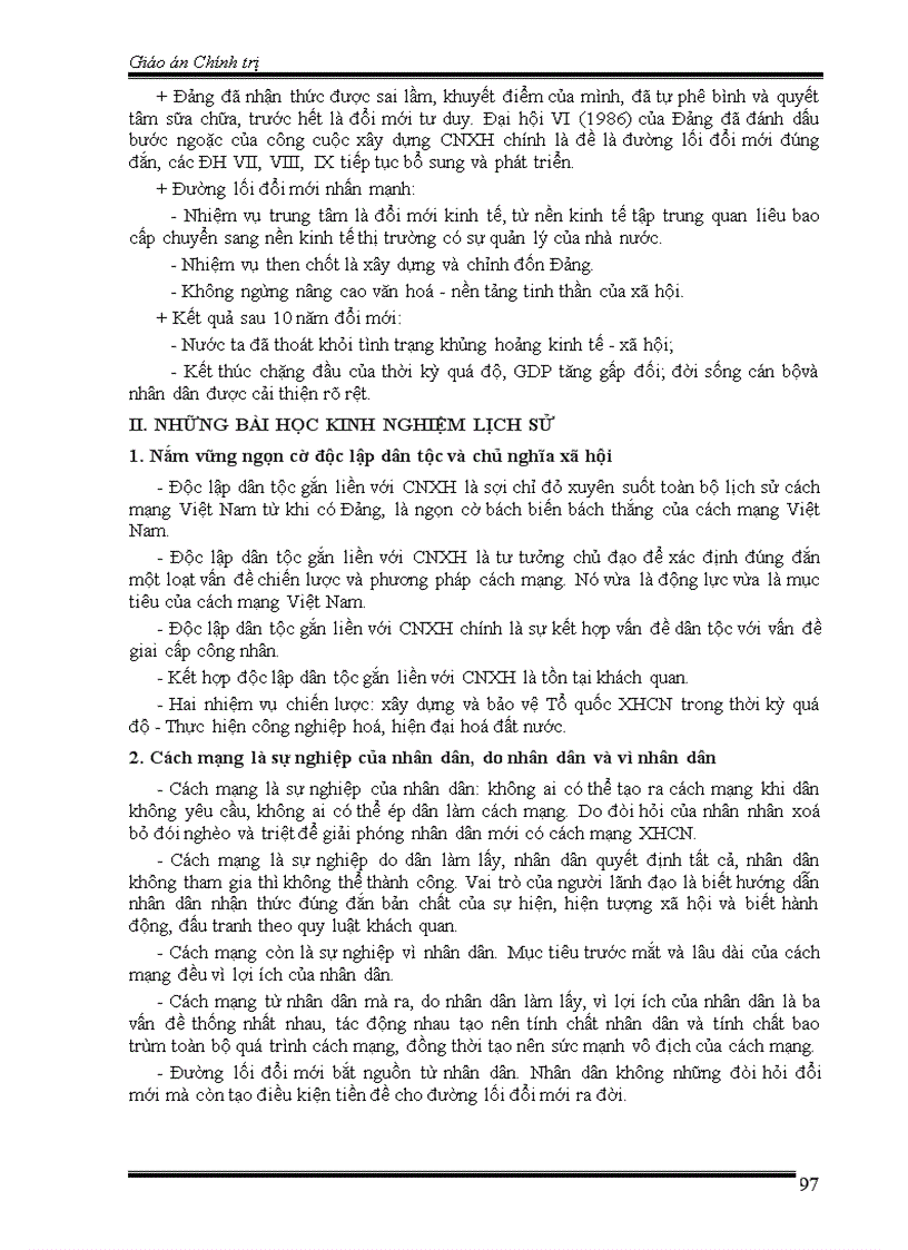 image for page Bai giảng chính trị