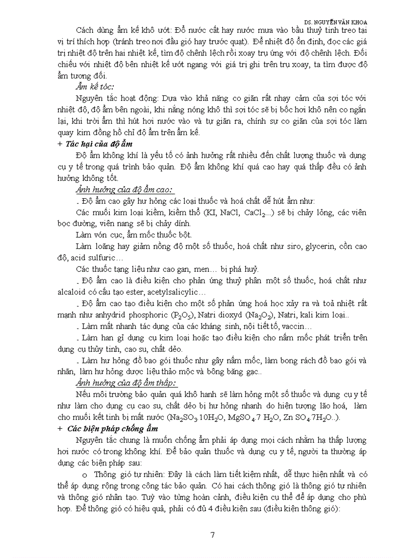 image for page Bao quan thuoc