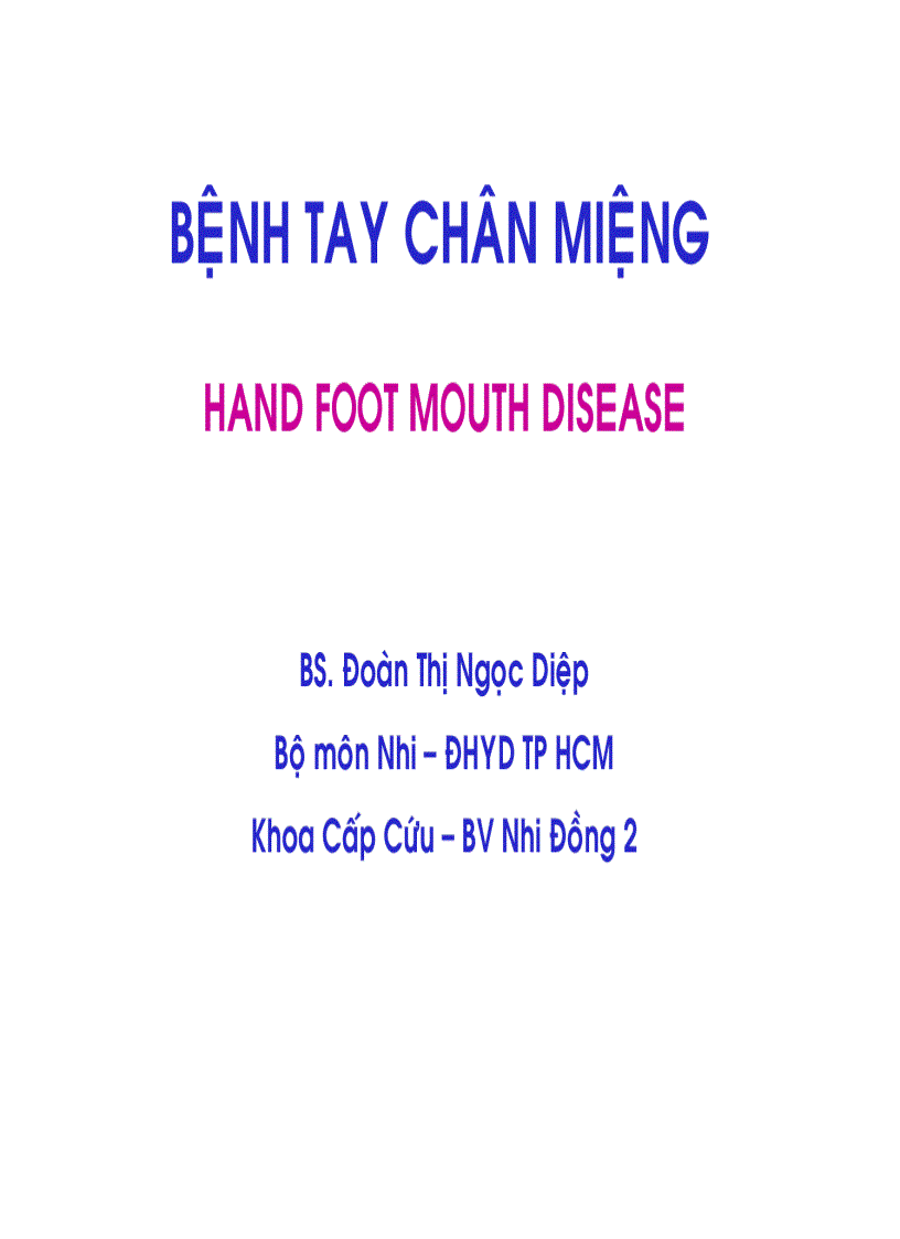 image for page BG Bệnh Tay Chân Miệng