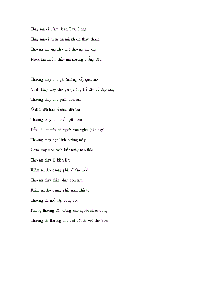 image for page Ca dao tục ngữ chủ đề tình thương