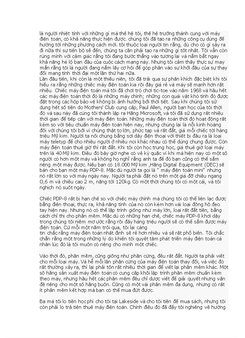 image for page Con duong phia truoc Bill Gate doc