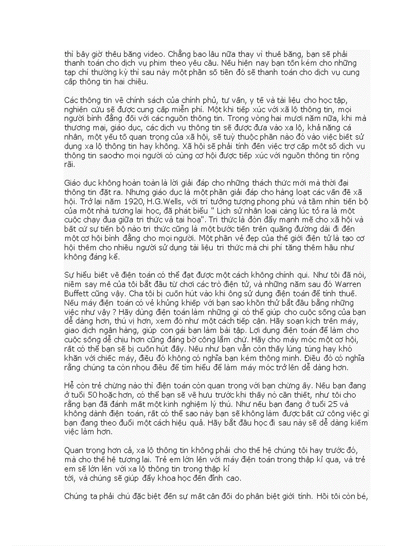 image for page Con duong phia truoc Bill Gate doc