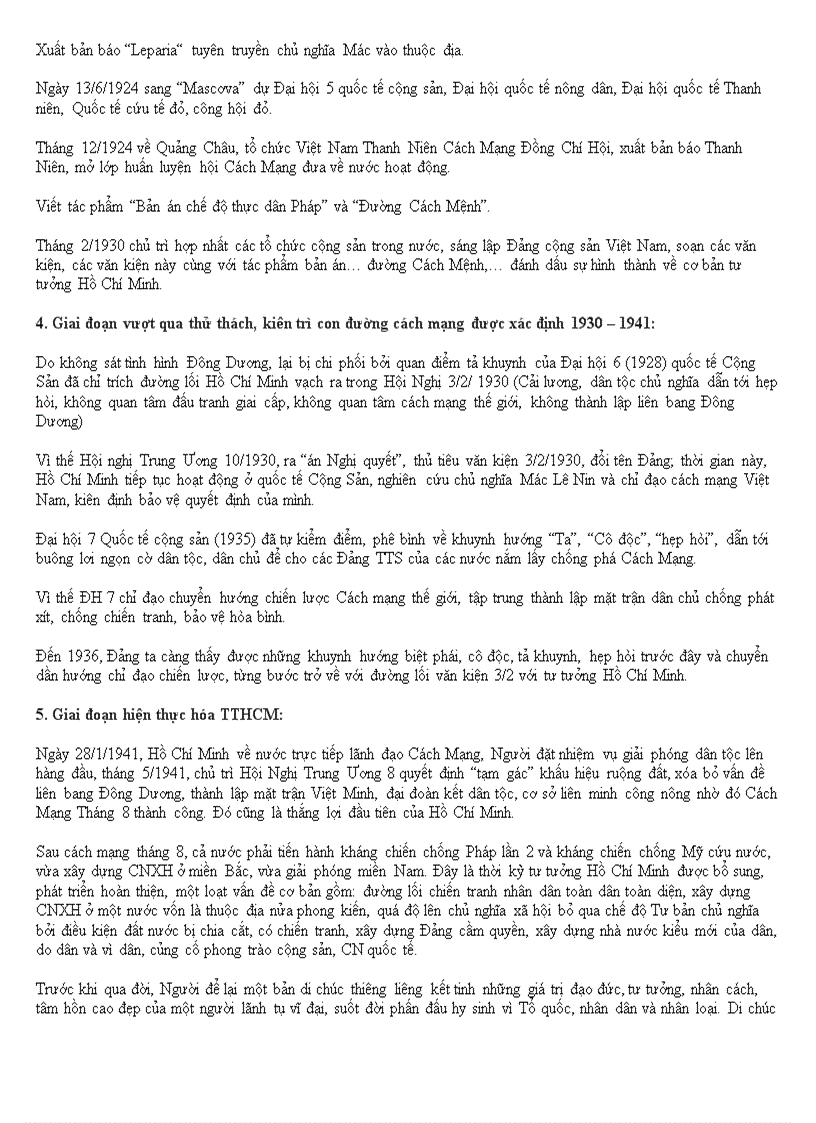 image for page Đề cương ôn tập môn tư tường hồ chí minh