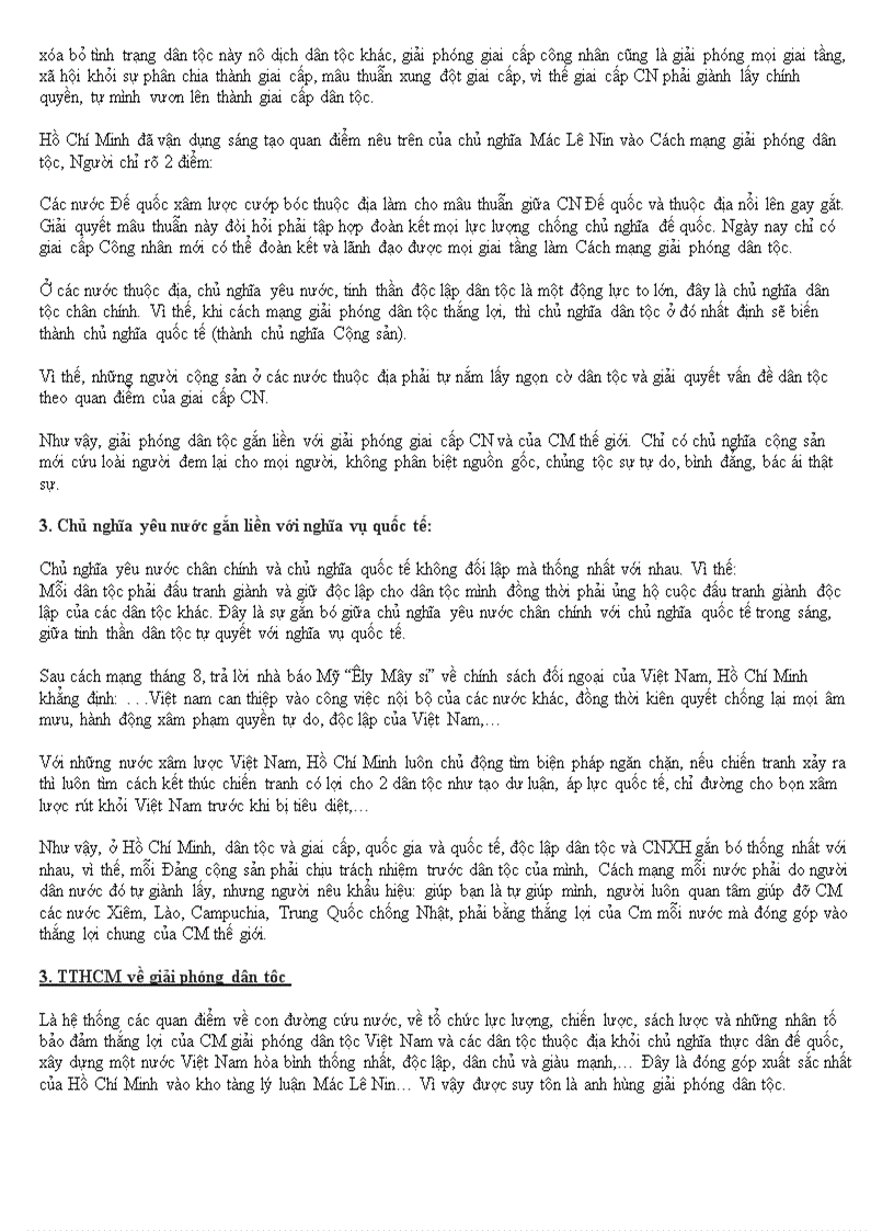 image for page Đề cương ôn tập môn tư tường hồ chí minh