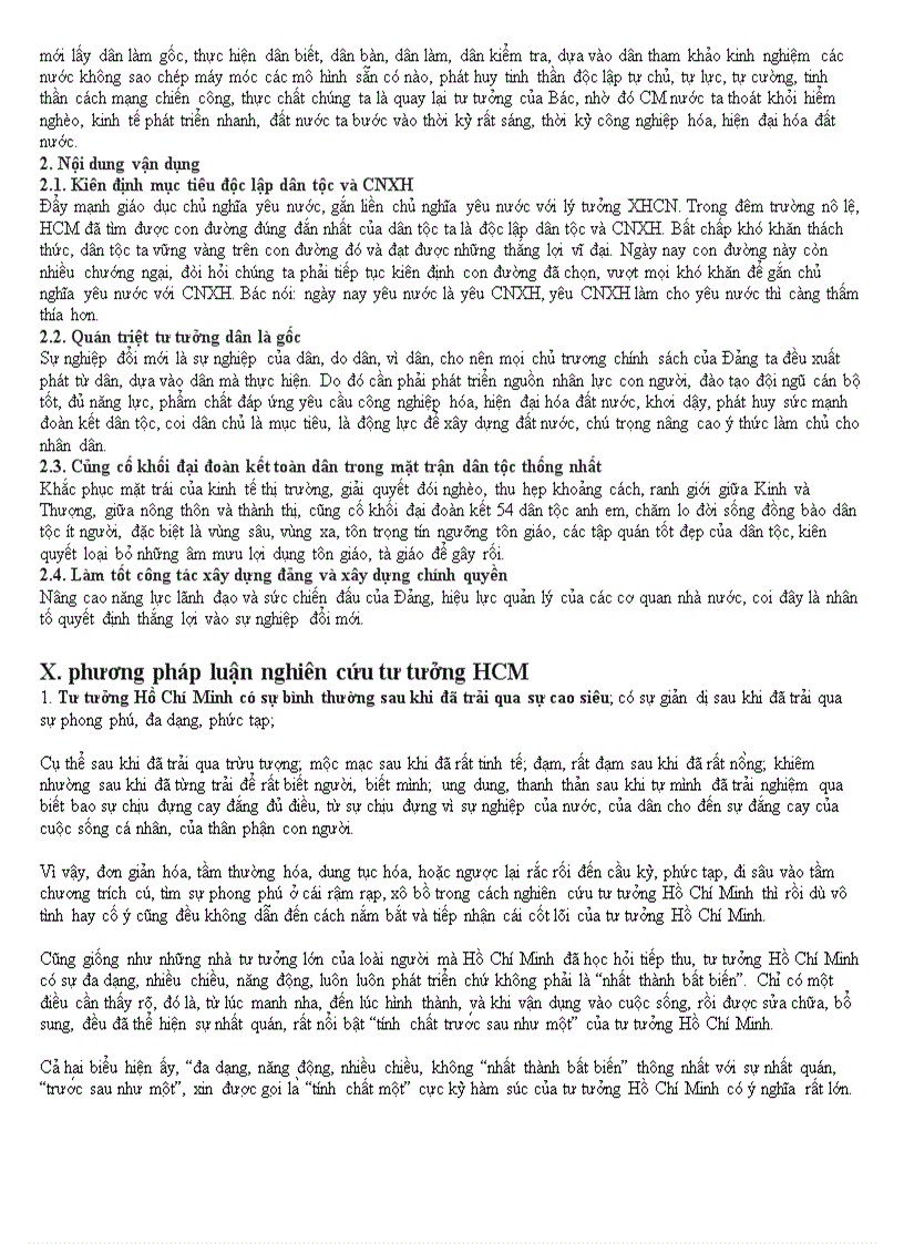 image for page Đề cương ôn tập môn tư tường hồ chí minh