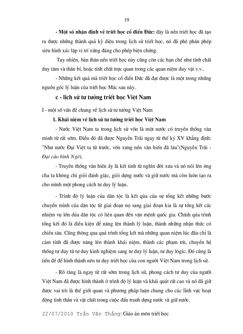 image for page Giáo án Triết Học Mác lênin