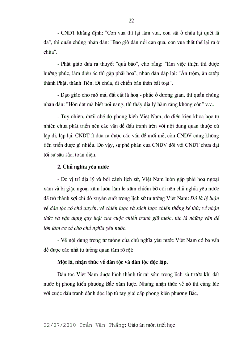 image for page Giáo án Triết Học Mác lênin