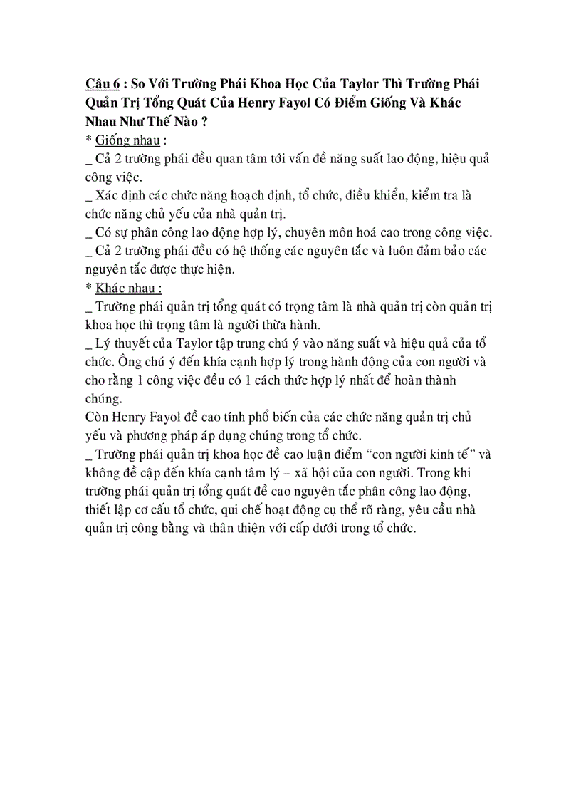 image for page Ôn tập Quản trị học