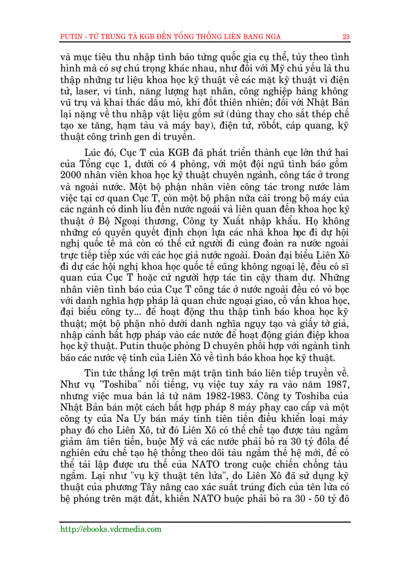 image for page Putin tu trung ta KGB den tong thong lien bang Nga pdf