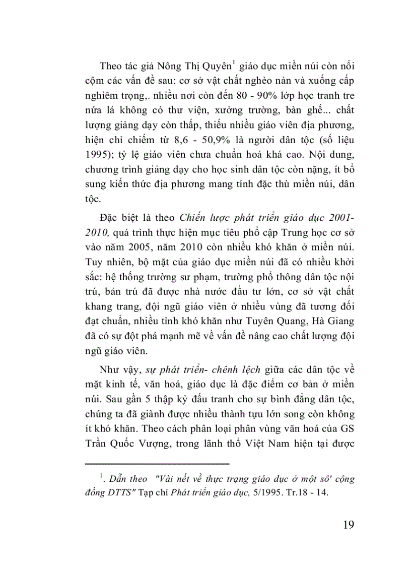 image for page Tổ chúc dạy học cho HS dân tộc miền núi