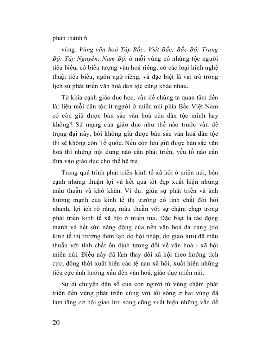 image for page Tổ chúc dạy học cho HS dân tộc miền núi