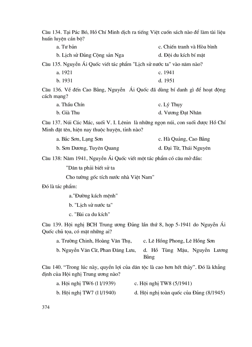 image for page Trac nghiem tu tuong HCM