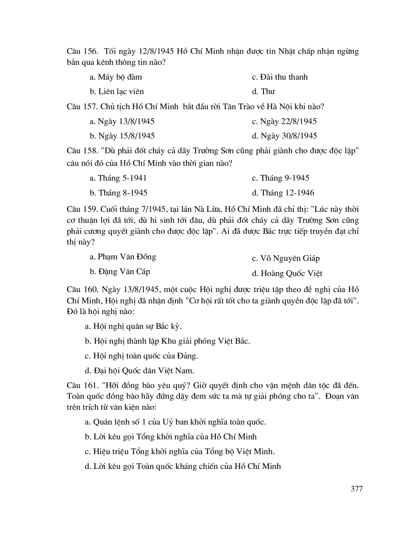 image for page Trac nghiem tu tuong HCM