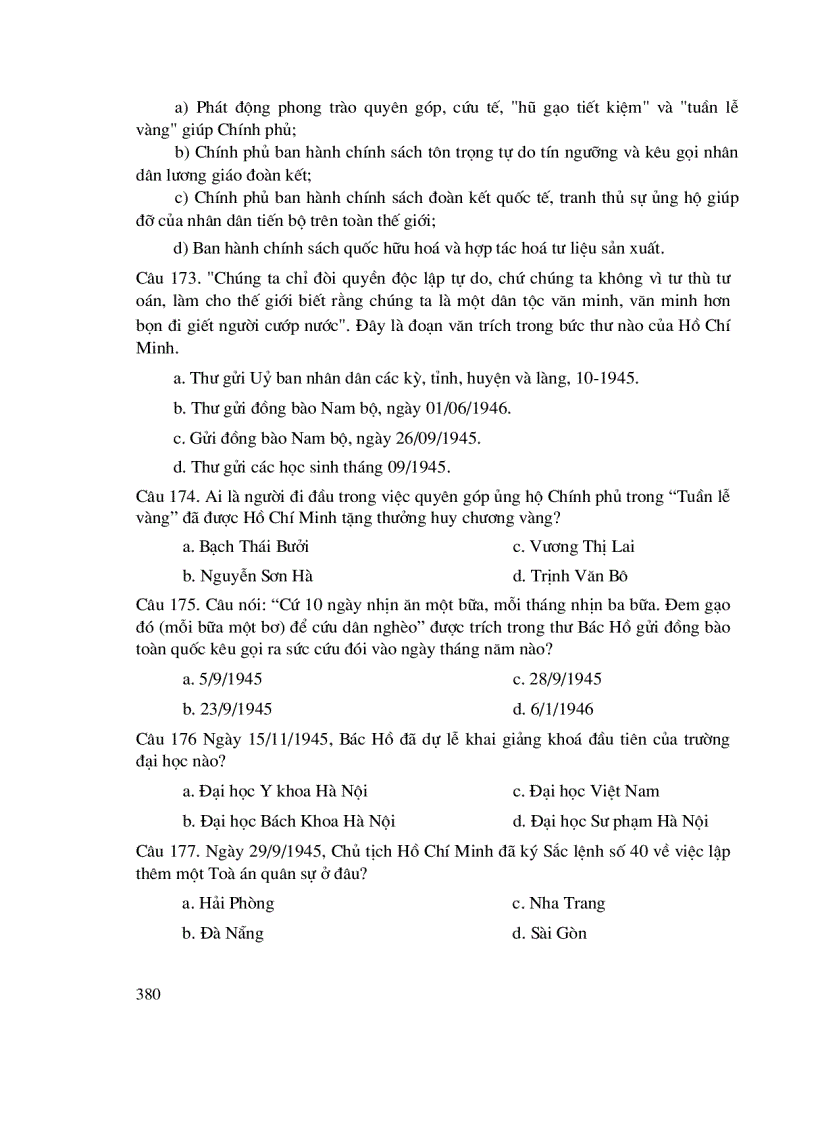 image for page Trac nghiem tu tuong HCM