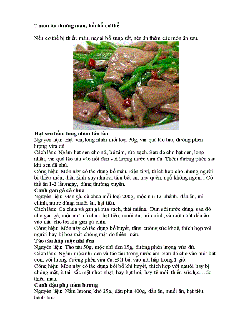 image for page 7 món ăn dưỡng máu bồi bổ cơ thể